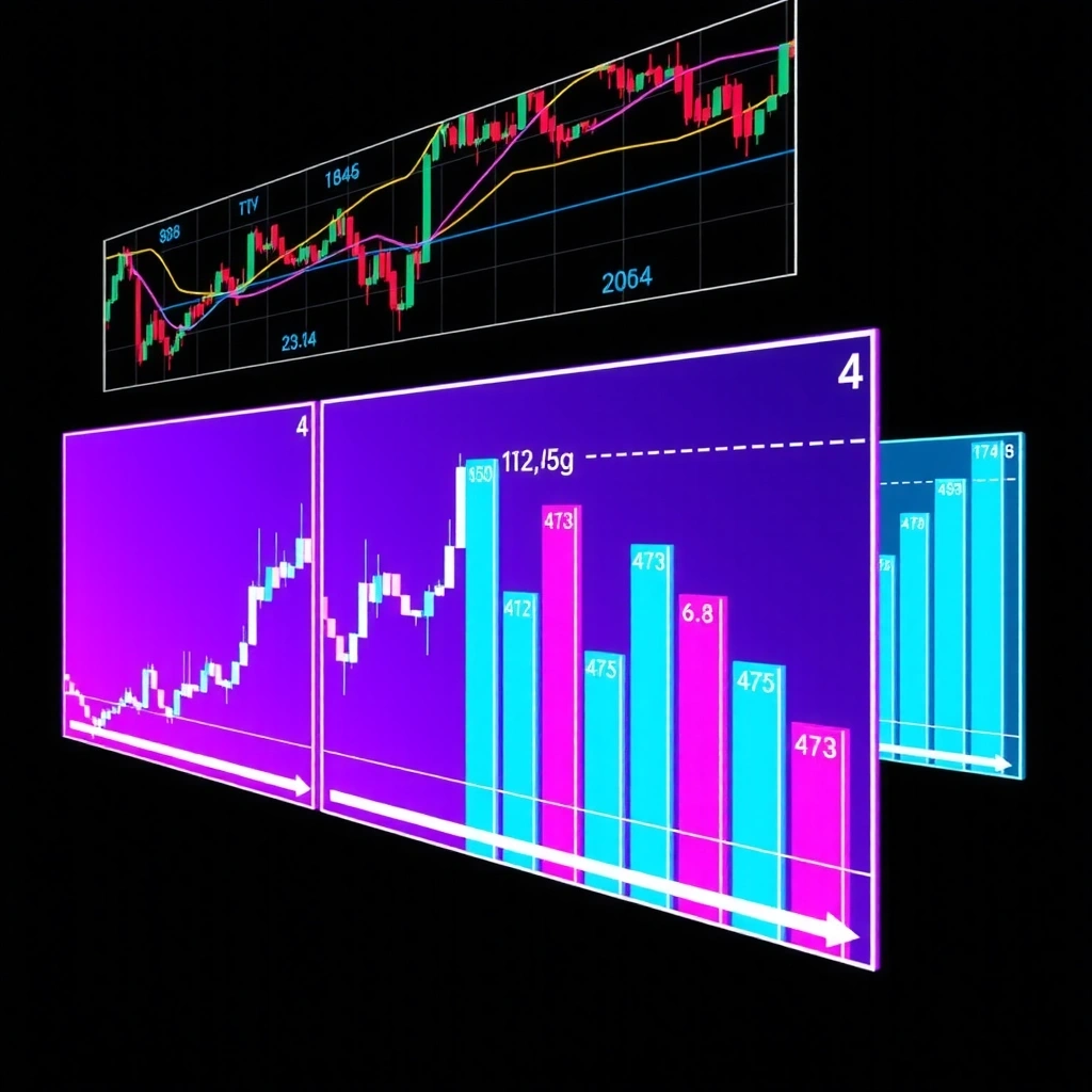 Financial algorithms visualization